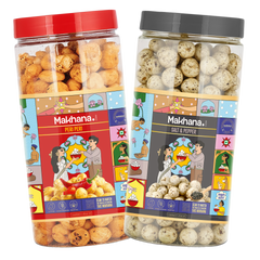 Peri Peri & Salt & Pepper Roasted Makhana Combo Pack