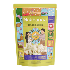 Salt & Pepper + Cream & Onion Roasted Makhana Combo