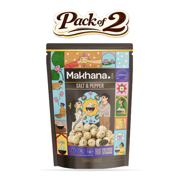 Salt & Pepper Roasted Makhana