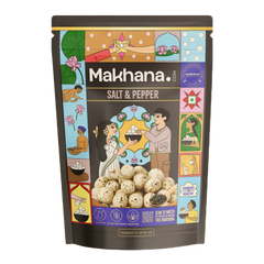 Salt & Pepper + Cream & Onion Roasted Makhana Combo