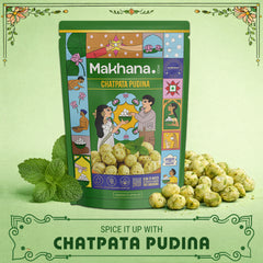 Makhana Sample Pack (4 Flavoured Varieties & 2 Raw Packs)