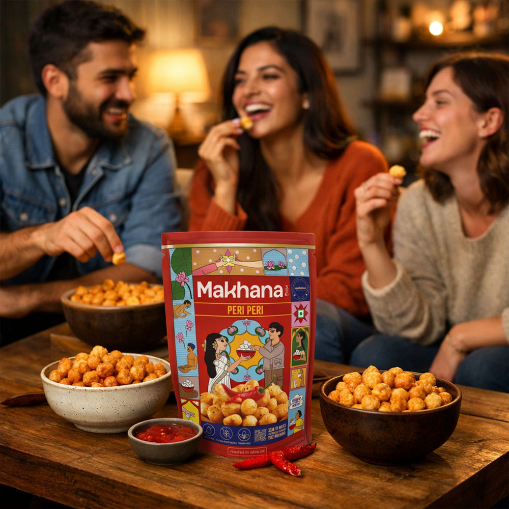 Peri Peri + Chatpata Pudina Roasted Makhana Combo Pack