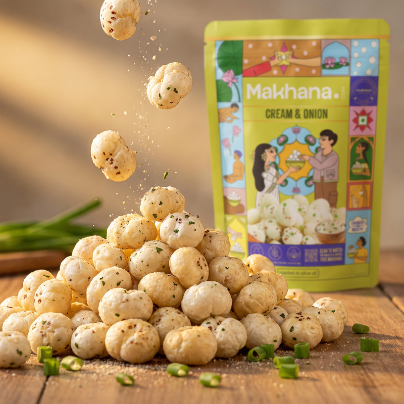Cream & Onion Roasted Makhana