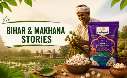 Madhubani makhana heritage and traditional farming in Bihar