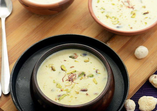 Makhana (Foxnuts) Recipe: Makhana Kheer (Pudding)