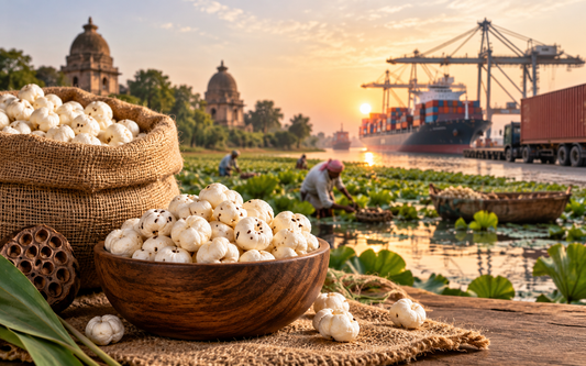 Makhana sourcing and processing in Bihar for a manufacturer and supplier buying guide
