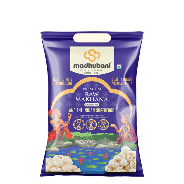 Premium Raw Makhana | Blue Pack(4+ Sutta)