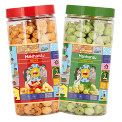 Peri Peri + Chatpata Pudina Roasted Makhana Combo Pack