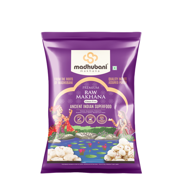 Premium Raw Makhana | Purple Pack(5+ Sutta)