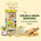 Cream & Onion Roasted Makhana