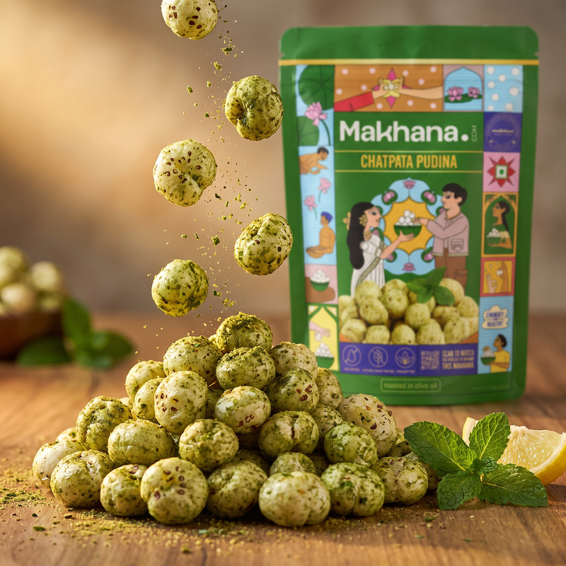 Chatpata Pudina Roasted Makhana